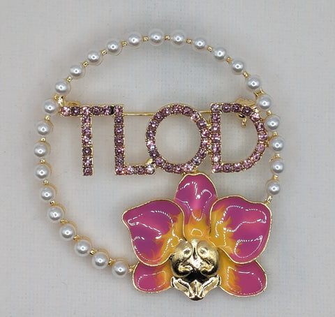 TLOD Orchid pin