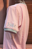 TLOD embroidered v-neck-pink