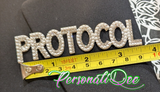 Protocol brooch
