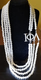 Iota statement necklace