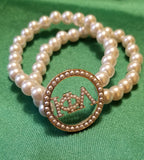 Iota Pearl Circle bracelet