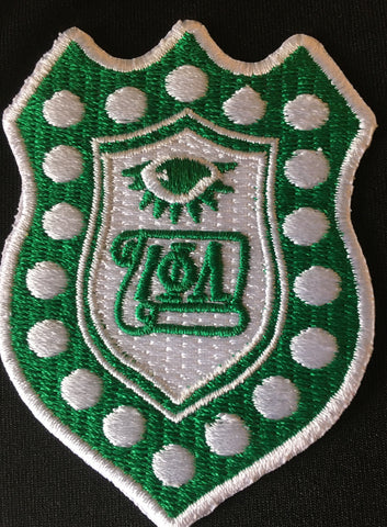 Embroidered emblem patch