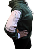 Emerald Iota Phi Lambda embroidered hoodie