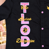 TLOD embroidered button-down
