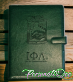 Embossed portfolio