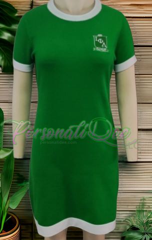 Iota Phi Lambda knit dress