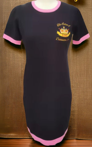 TLOD knit dress (black)